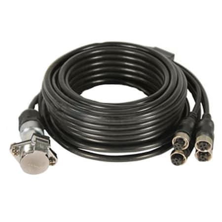 Aftermarket C104M 32' Monitor End 4-Way Splitter Fits cabcam OTC10-0041